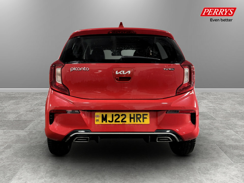 Kia Picanto 1.0 Gt-line 4 Seats MJ22HRF Red #6