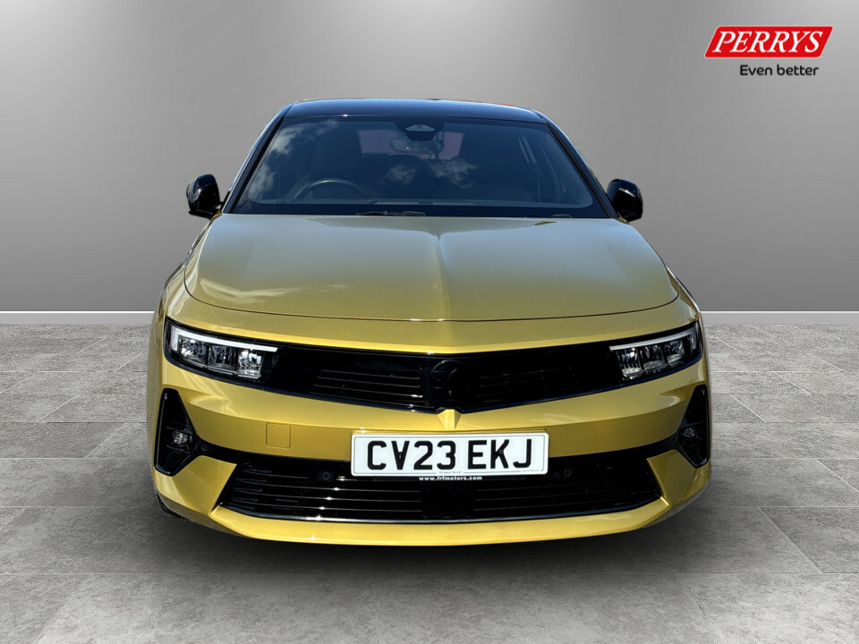 Vauxhall Astra 1.2 Turbo 130 Gs CV23EKJ Yellow #2