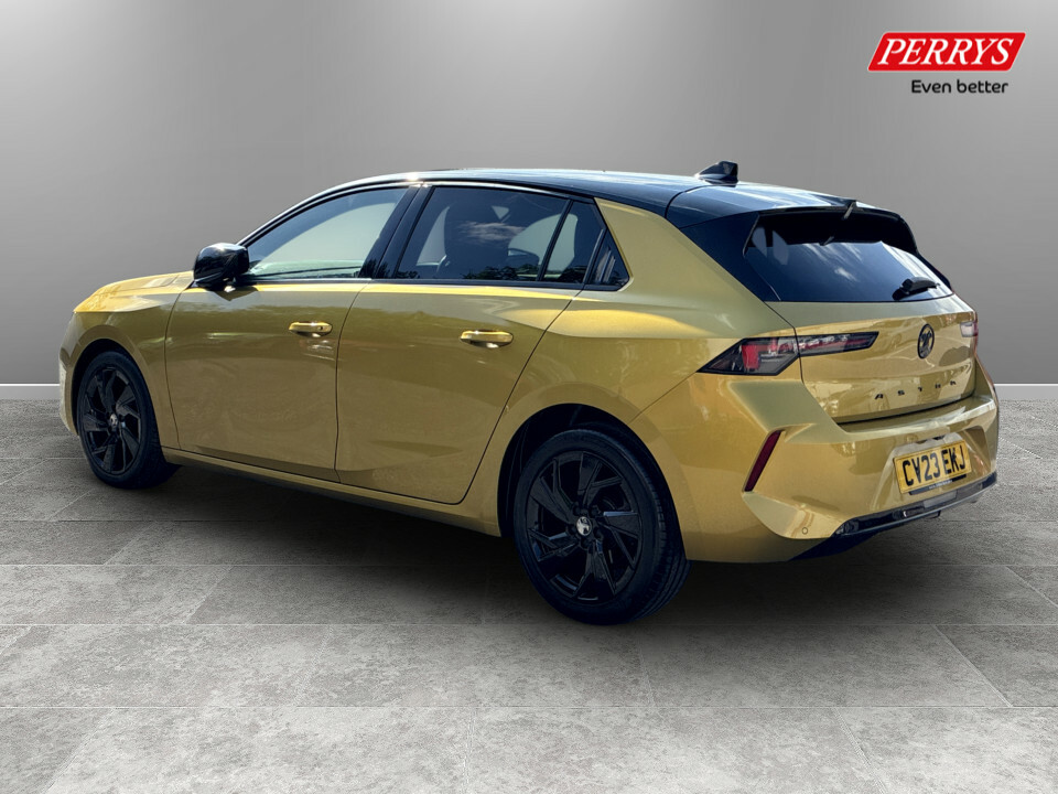 Vauxhall Astra 1.2 Turbo 130 Gs CV23EKJ Yellow #5