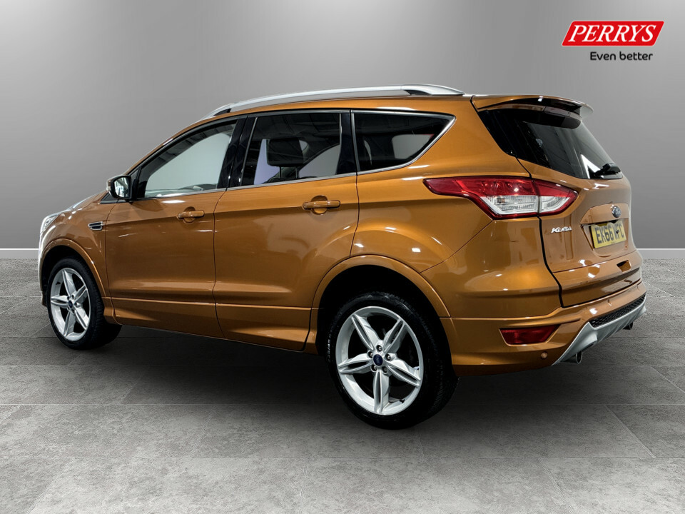 Ford Kuga 2.0 Tdci 180 Titanium X EK66WFC Orange #5