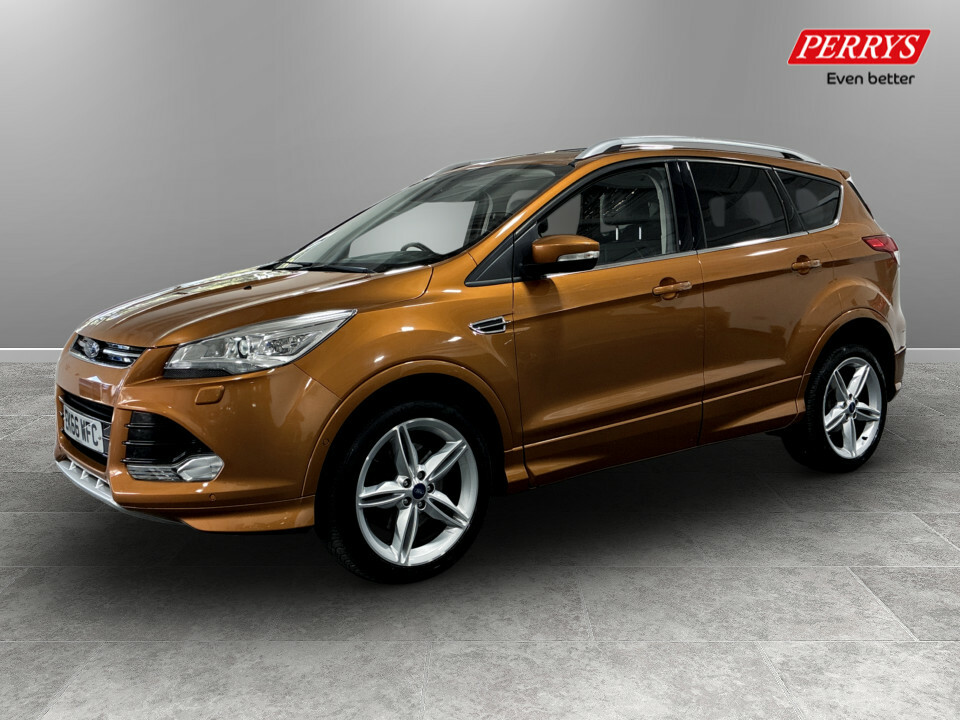 Ford Kuga 2.0 Tdci 180 Titanium X EK66WFC Orange #3