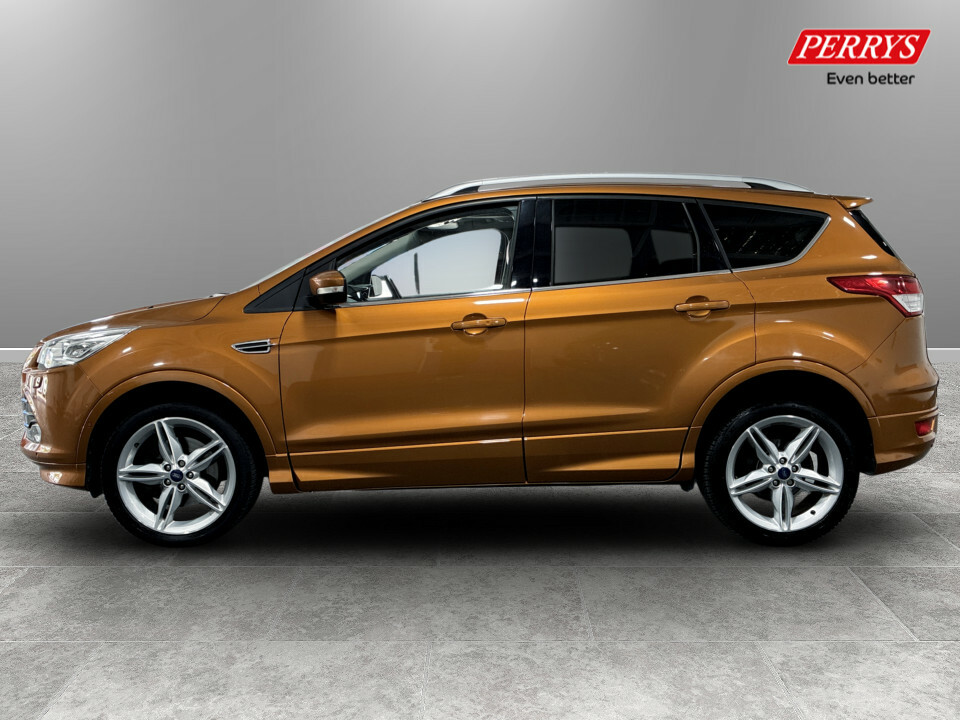 Ford Kuga 2.0 Tdci 180 Titanium X EK66WFC Orange #4