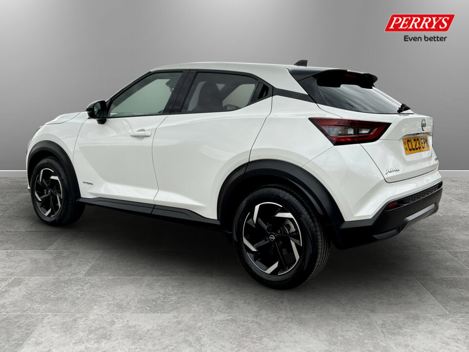 Nissan Juke 1.6 Hybrid N-connecta White #5
