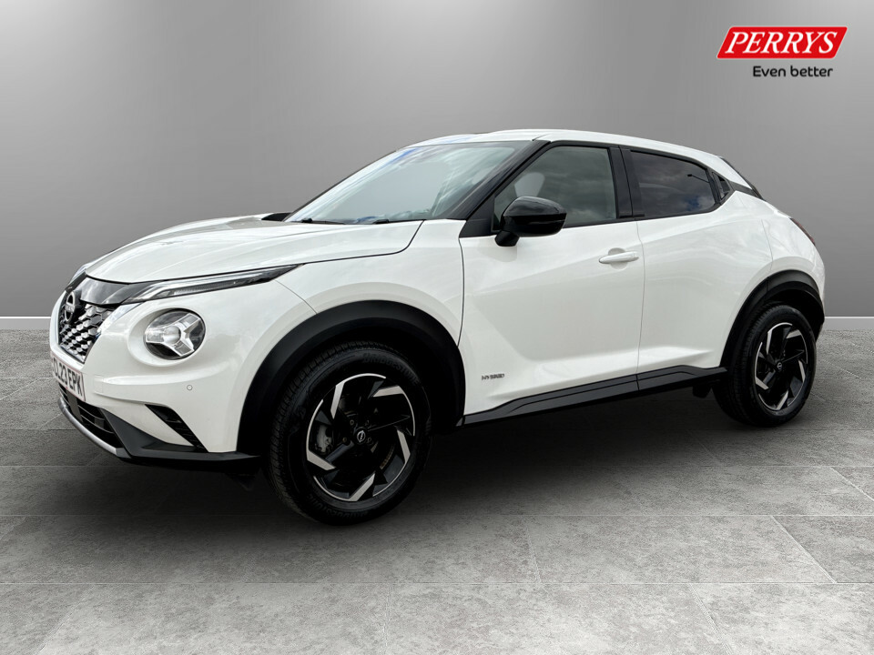 Nissan Juke 1.6 Hybrid N-connecta White #3