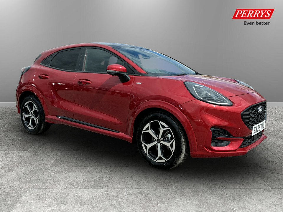 Ford Puma 1.0 Ecoboost Hybrid Mhev St-line Red