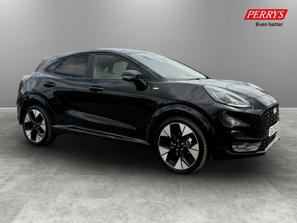 Ford Puma 1.0 Ecoboost Hybrid Mhev St-line X Black