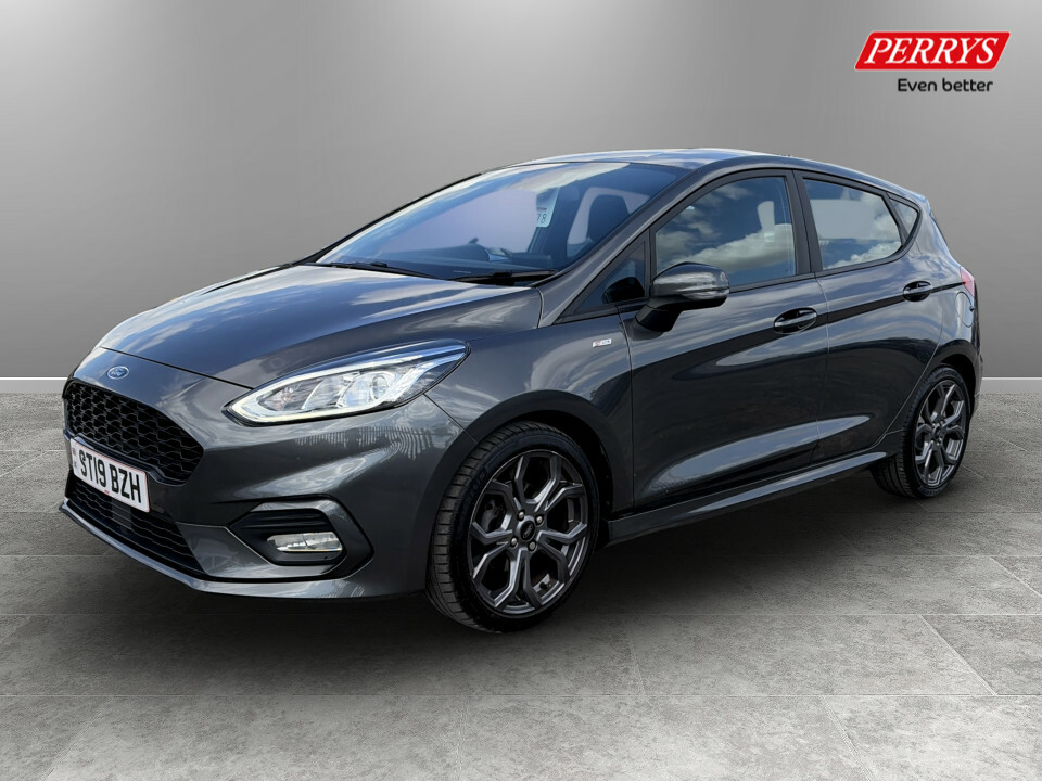 Ford Fiesta 1.0 Ecoboost St-line ST19BZH Grey #3