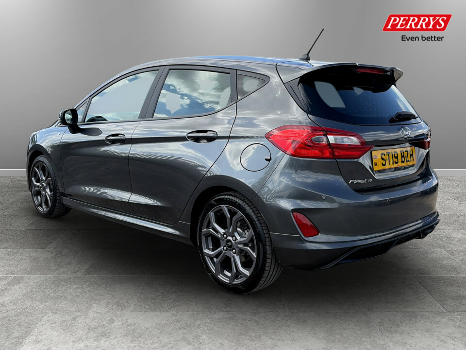 Ford Fiesta 1.0 Ecoboost St-line ST19BZH Grey #5