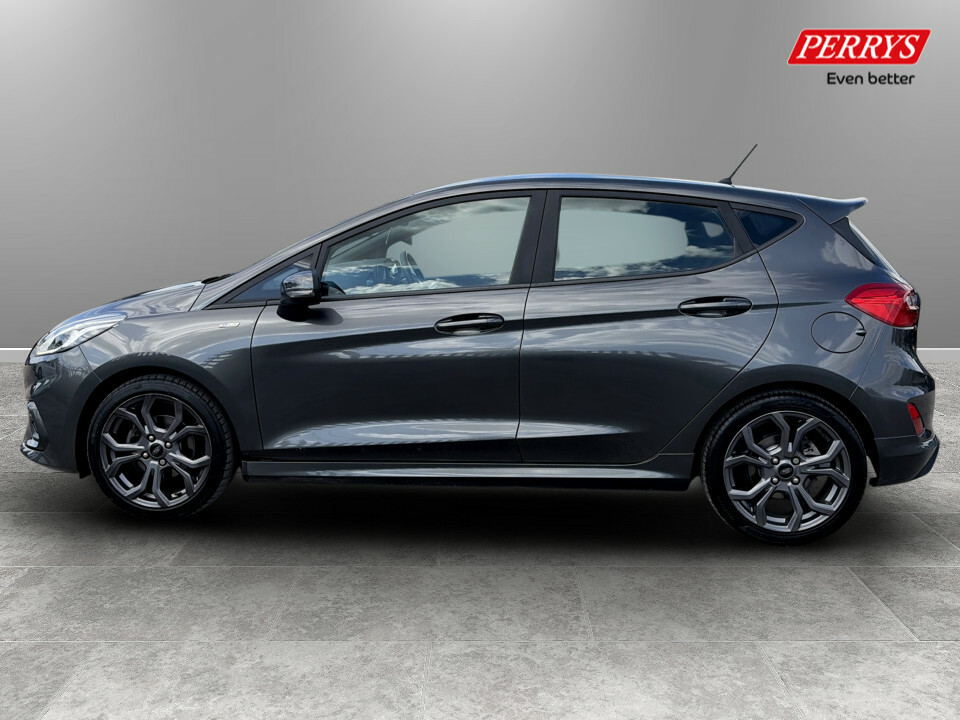 Ford Fiesta 1.0 Ecoboost St-line ST19BZH Grey #4