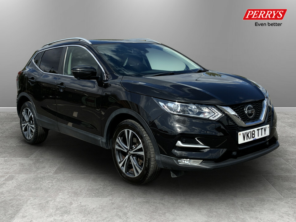 Nissan Qashqai 1.5 Dci N-connecta Glass Roof Pack Black