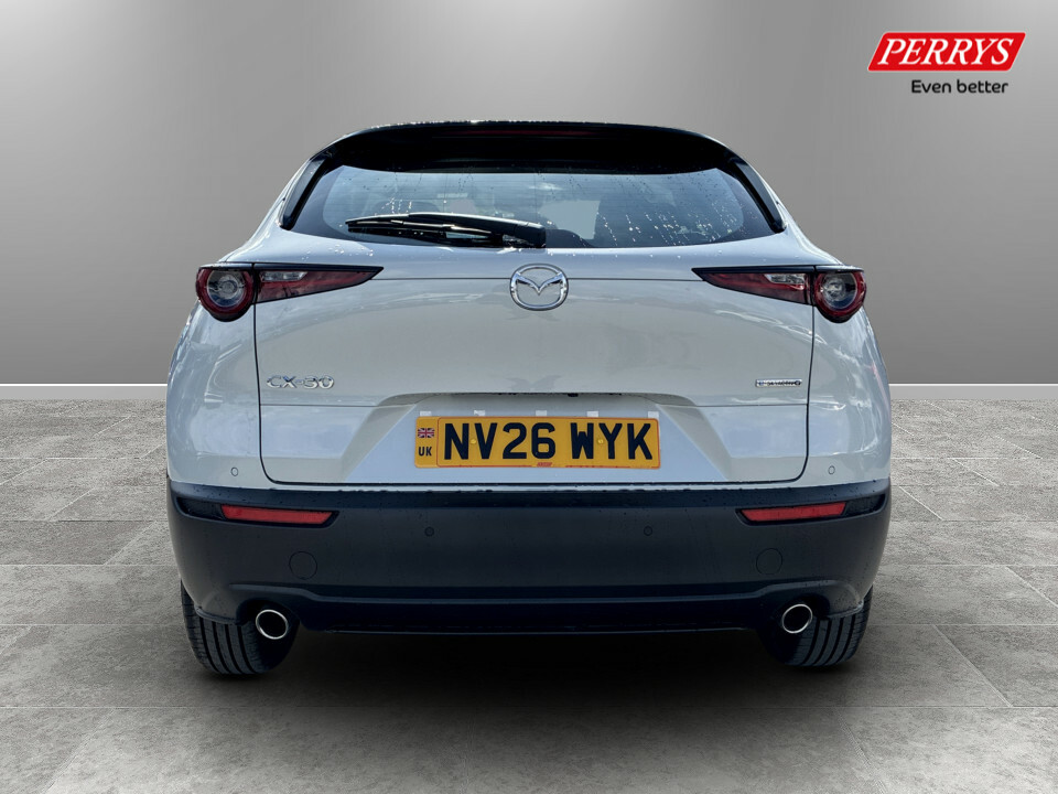 Mazda CX-30 2.5 E-skyactiv G Mhev 140 Prime-line NV26WYK White #6