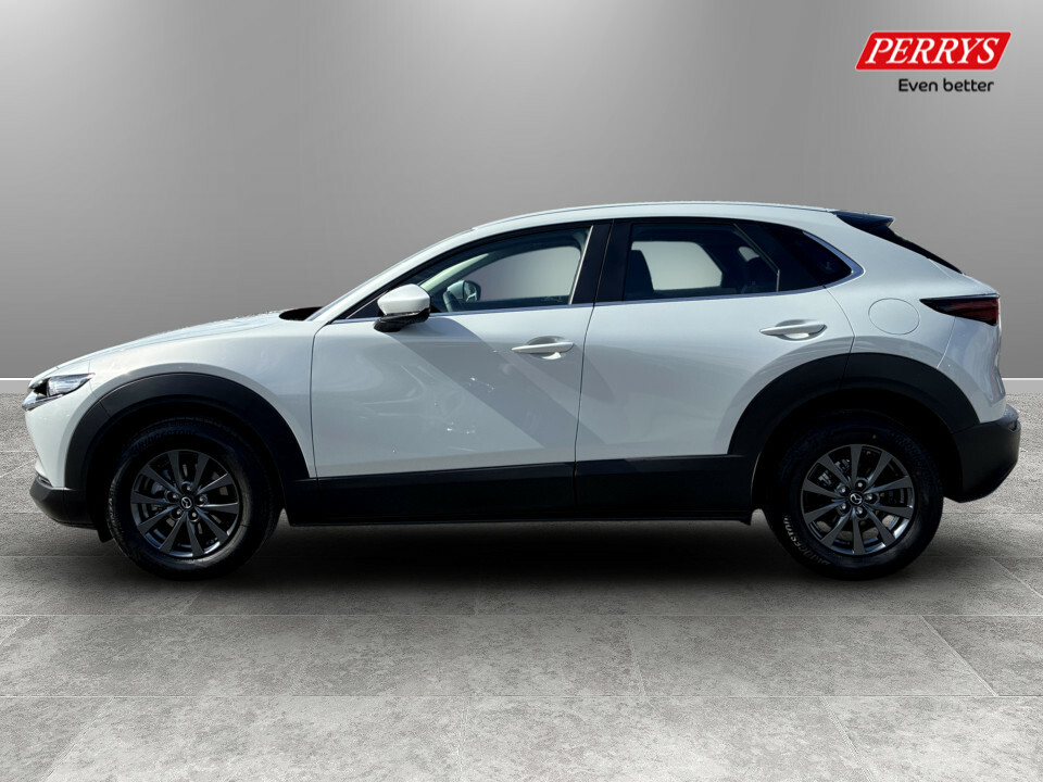 Mazda CX-30 2.5 E-skyactiv G Mhev 140 Prime-line NV26WYK White #4