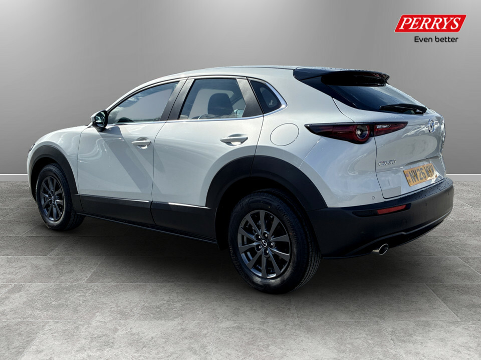 Mazda CX-30 2.5 E-skyactiv G Mhev 140 Prime-line NV26WYK White #5