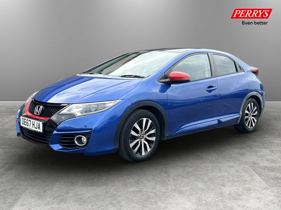 Honda Civic 1.6 I-dtec Sr Dasp OE67HJA Blue #3