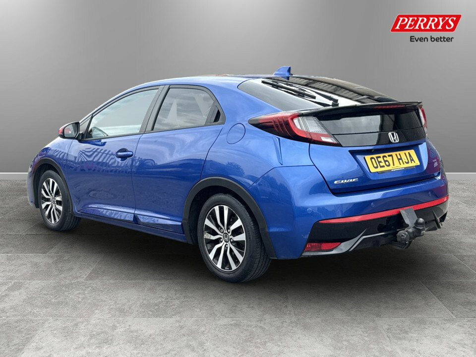 Honda Civic 1.6 I-dtec Sr Dasp OE67HJA Blue #5