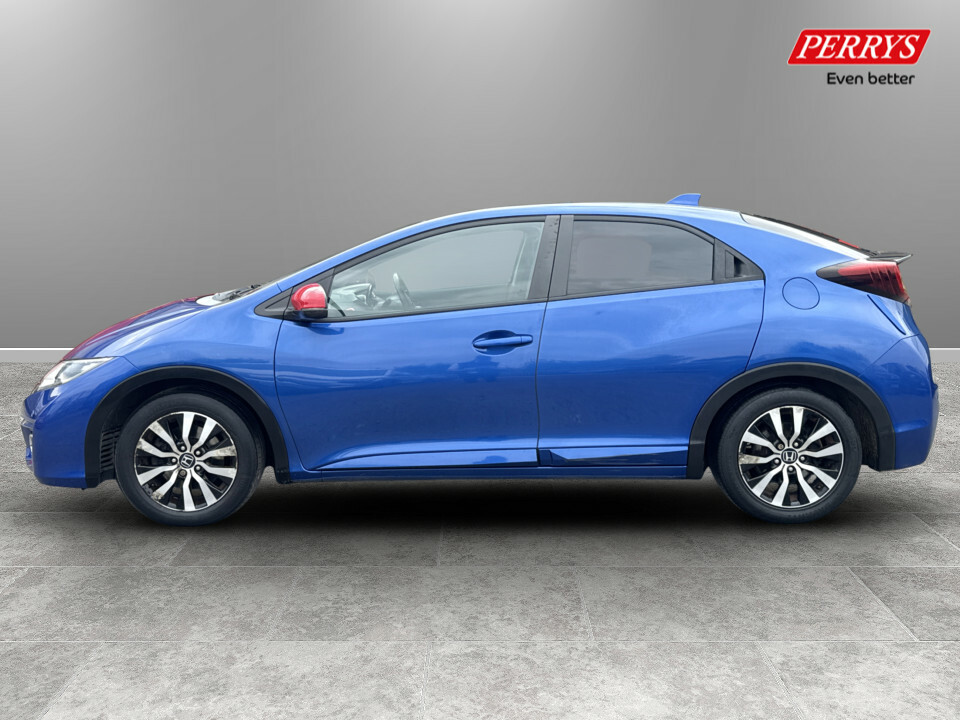 Honda Civic 1.6 I-dtec Sr Dasp OE67HJA Blue #4