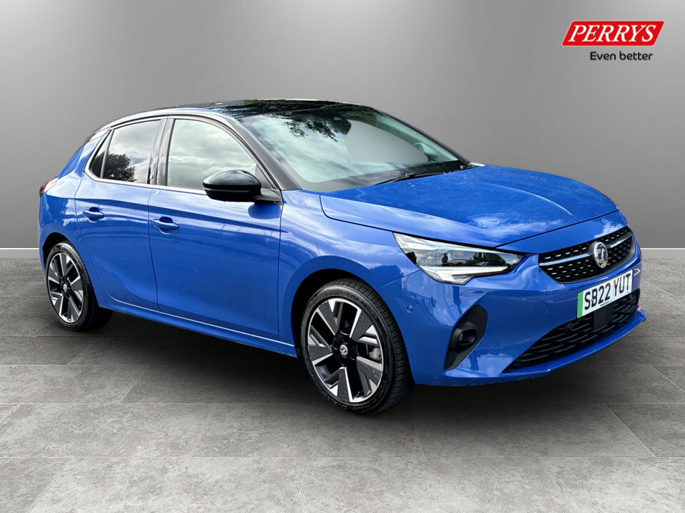 Vauxhall Corsa-e 100Kw Elite Premium 50Kwh 11Kwch Blue