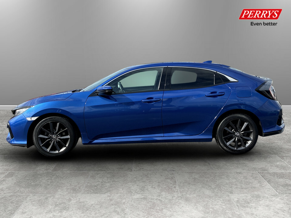Honda Civic 1.0 Vtec Turbo 126 Sr Cvt Blue #4