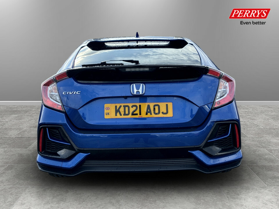 Honda Civic 1.0 Vtec Turbo 126 Sr Cvt Blue #6
