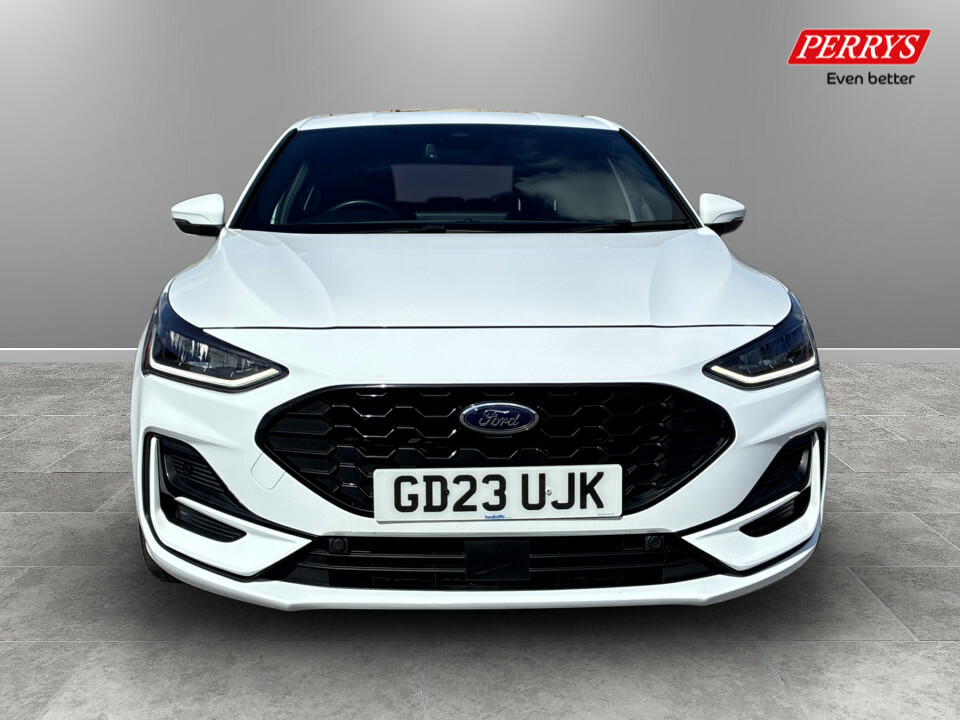 Ford Focus 1.0 Ecoboost St-line GD23UJK White #2