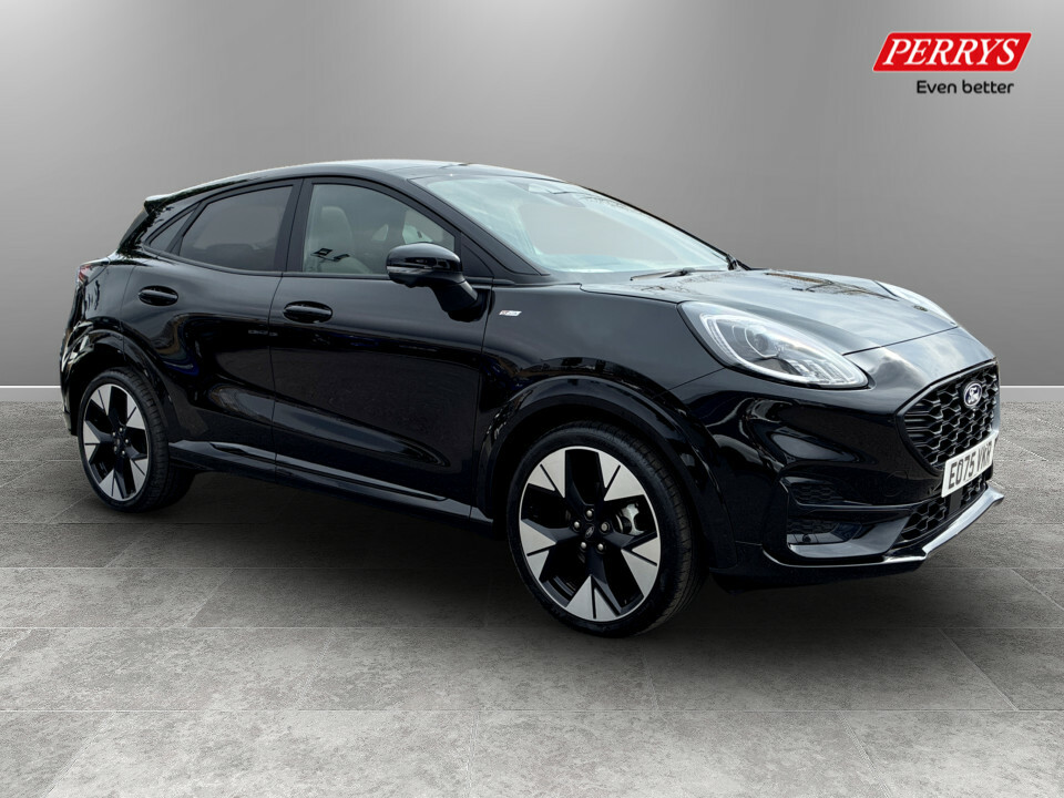 Ford Puma 1.0 Ecoboost Hybrid Mhev St-line X Black