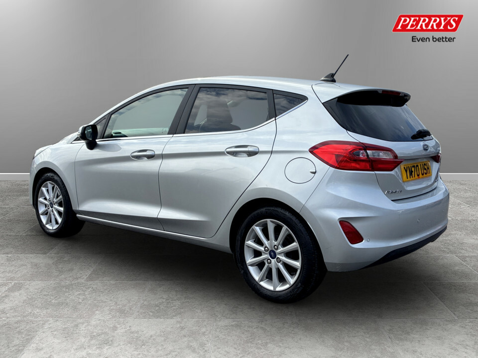 Ford Fiesta 1.0 Ecoboost Hybrid Mhev 125 Titanium YM70USH Silver #5