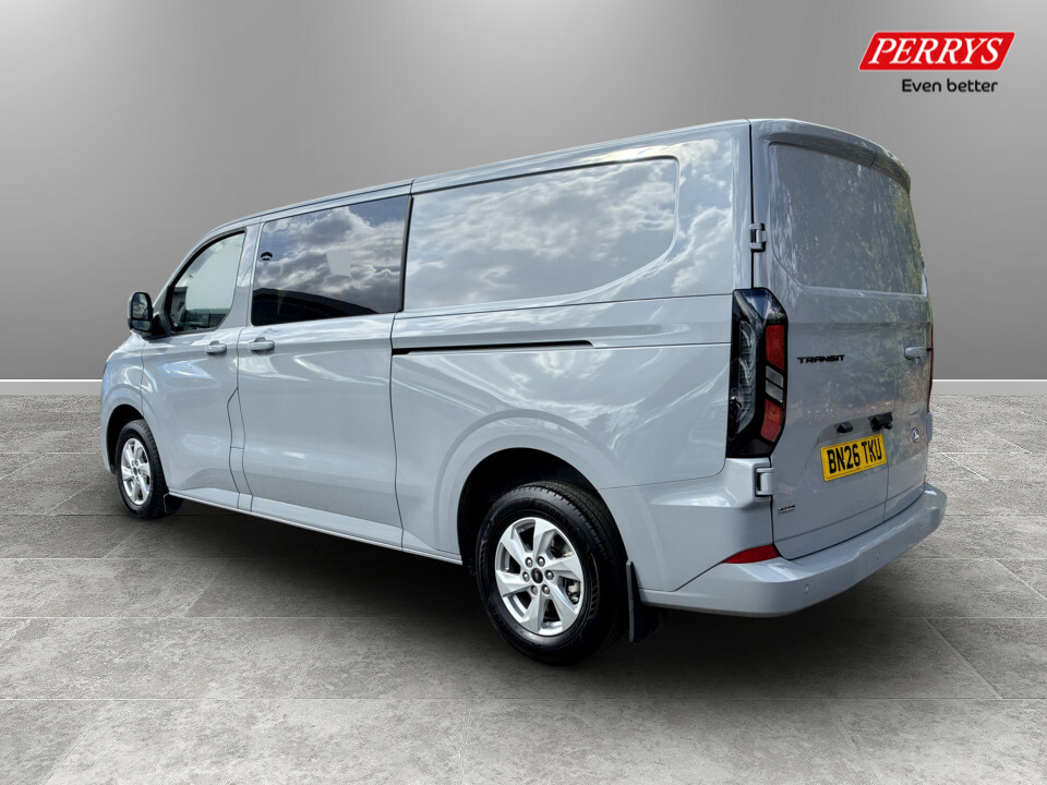 Ford Transit Custom 2.5 Phev 232Ps H1 Double Cab Van Limited BN26TKU Grey #5