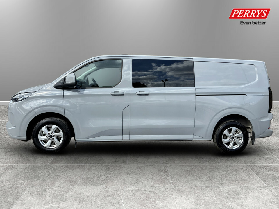 Ford Transit Custom 2.5 Phev 232Ps H1 Double Cab Van Limited BN26TKU Grey #4