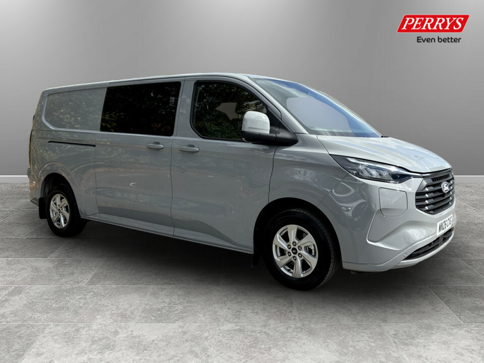 Ford Transit Custom 2.5 Phev 232Ps H1 Double Cab Van Limited WN26CVG Grey