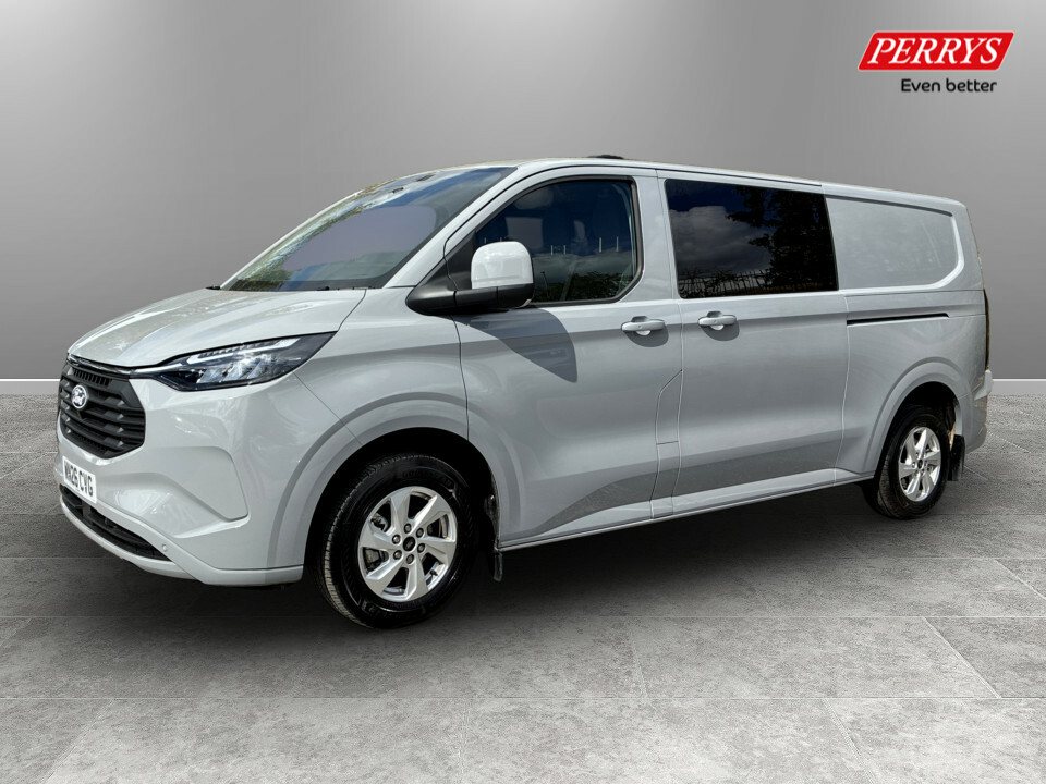 Ford Transit Custom 2.5 Phev 232Ps H1 Double Cab Van Limited WN26CVG Grey #3