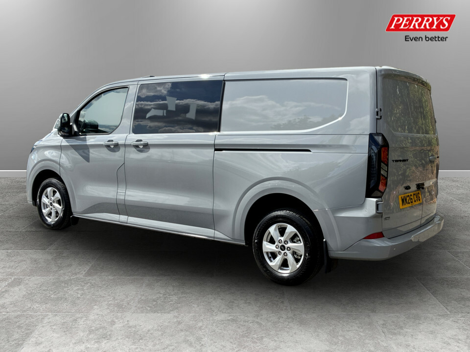 Ford Transit Custom 2.5 Phev 232Ps H1 Double Cab Van Limited WN26CVG Grey #5