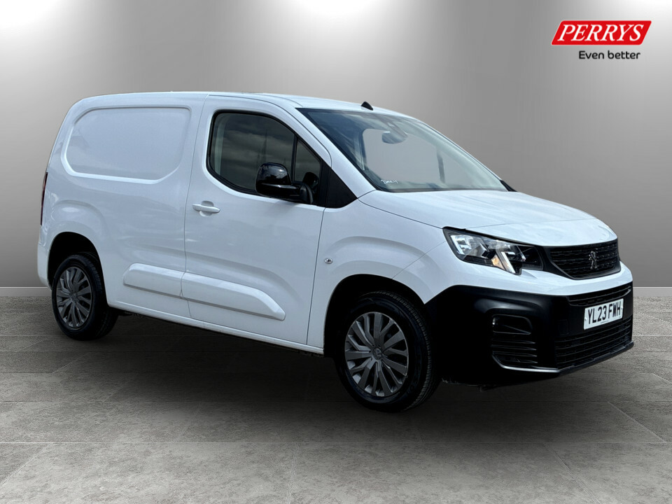Peugeot Partner 1000 1.5 Bluehdi 100 Asphalt Premium Van White