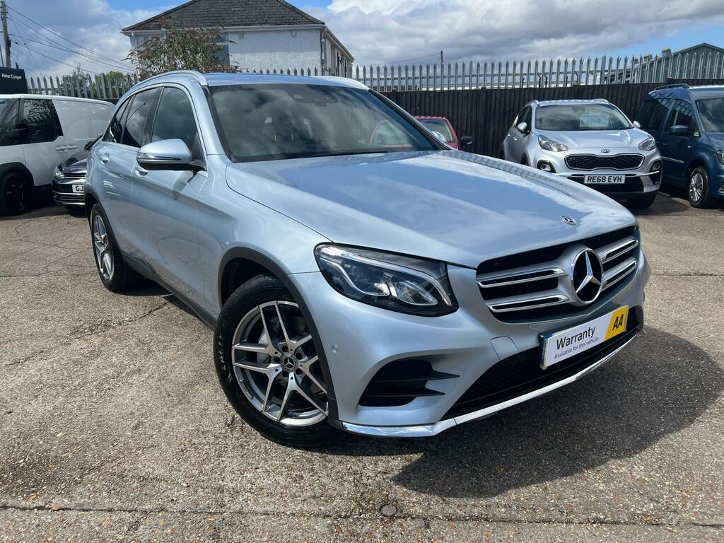 Mercedes-Benz GLC Class 2.1 Glc220d Amg Line G-tronic 4Matic Euro 6 Ss Silver