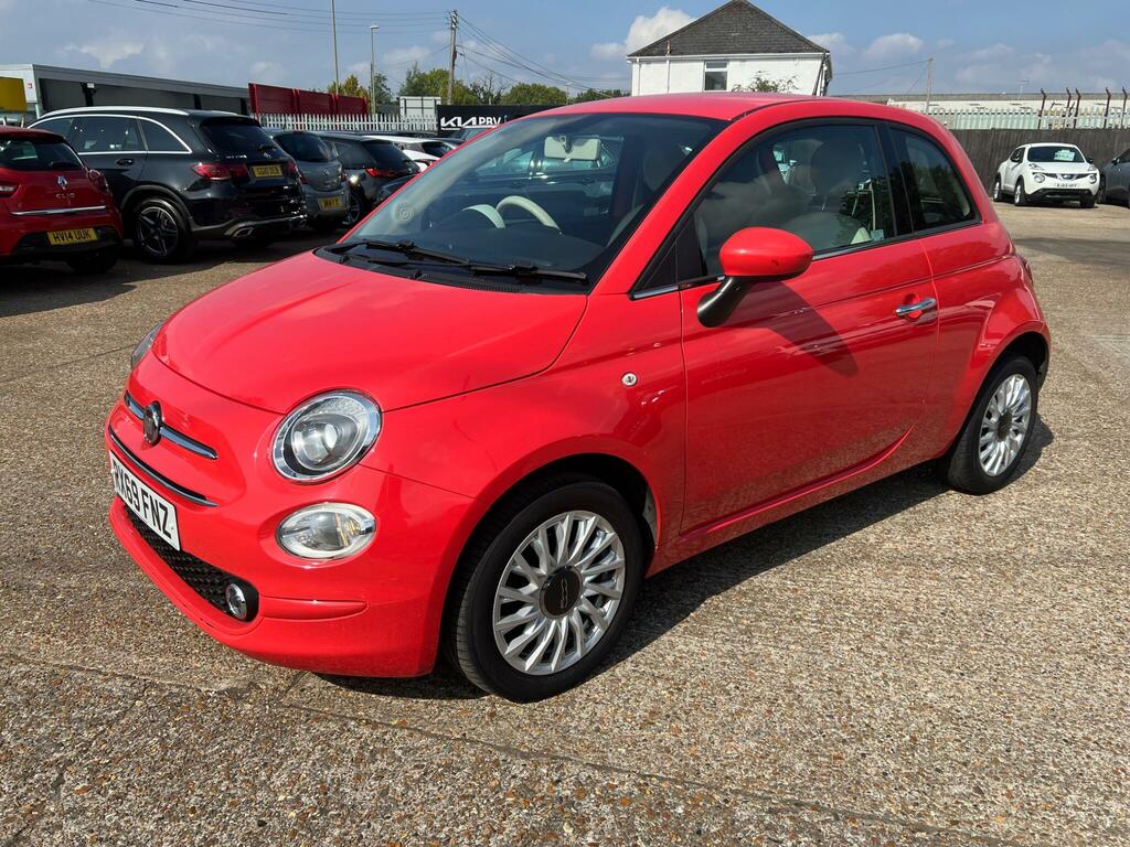 Fiat 500 1.2 Lounge Euro 6 Ss RX69FNZ Pink #3