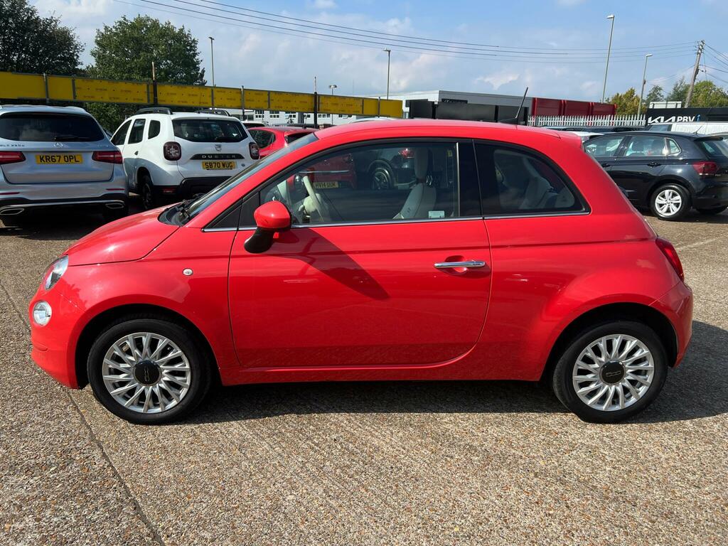 Fiat 500 1.2 Lounge Euro 6 Ss RX69FNZ Pink #4