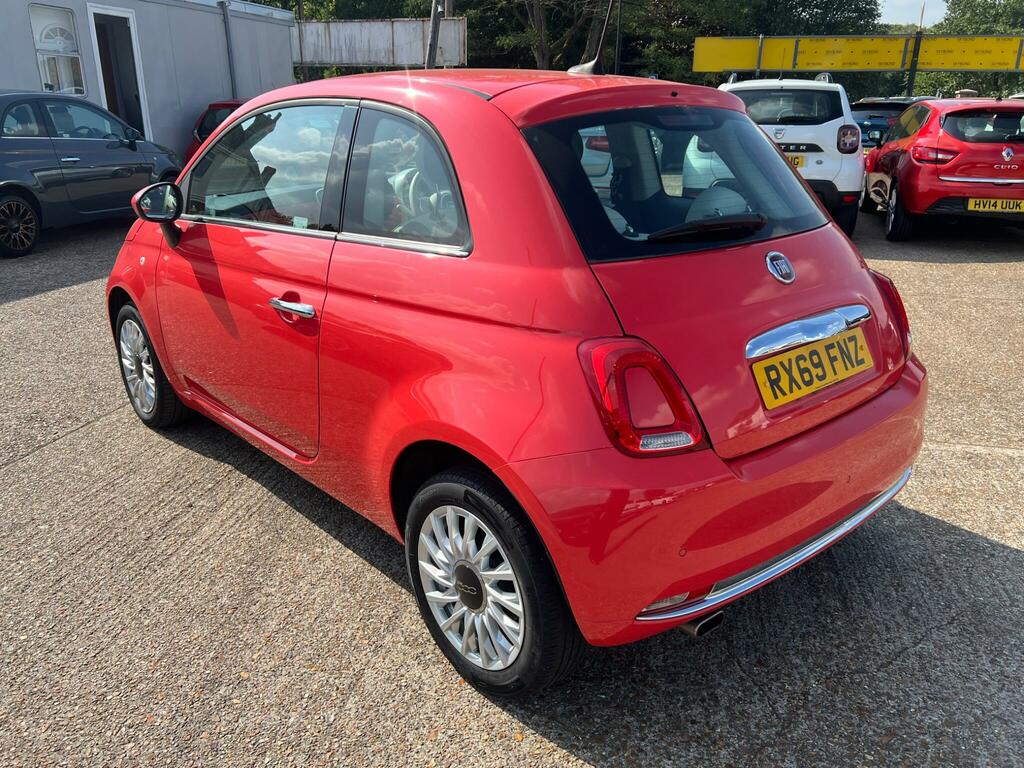 Fiat 500 1.2 Lounge Euro 6 Ss RX69FNZ Pink #5