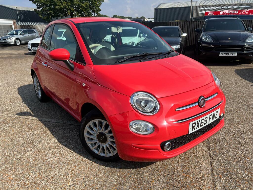 Fiat 500 1.2 Lounge Euro 6 Ss Pink