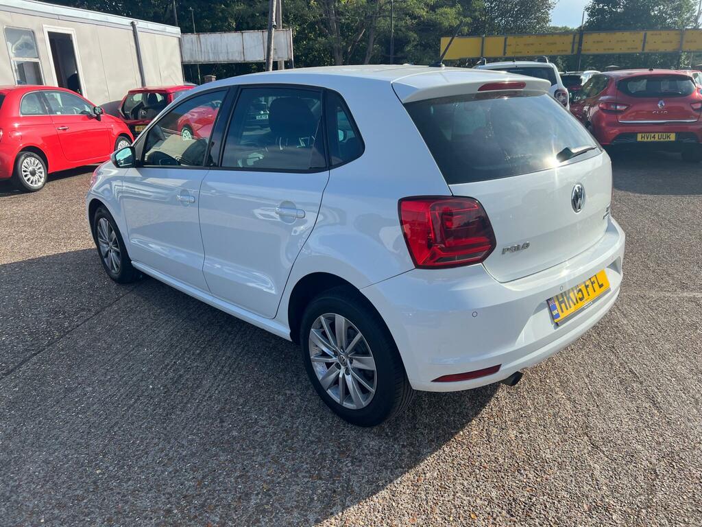 Volkswagen Polo 1.2 Tsi Bluemotion Tech Se Euro 6 Ss HK15FFL White #5