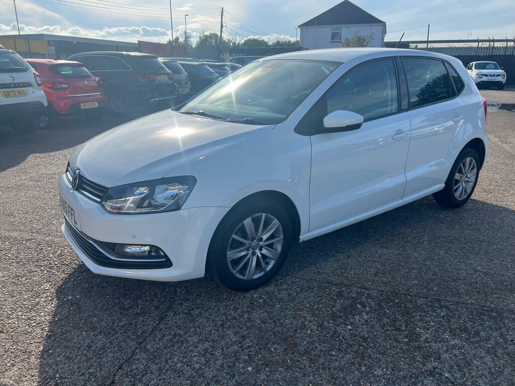 Volkswagen Polo 1.2 Tsi Bluemotion Tech Se Euro 6 Ss HK15FFL White #3