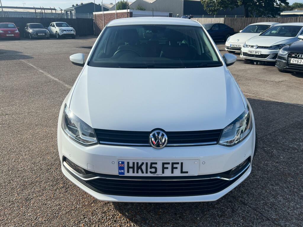 Volkswagen Polo 1.2 Tsi Bluemotion Tech Se Euro 6 Ss HK15FFL White #2