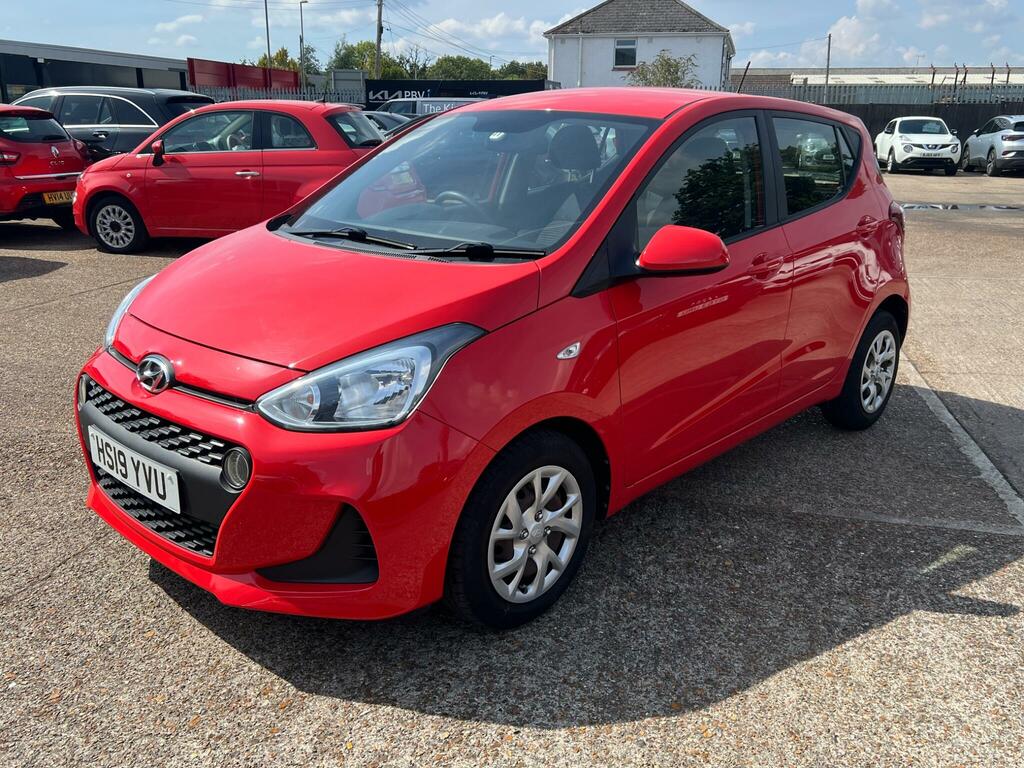 Hyundai I10 1.0 Se Euro 6 HS19YVU Red #3