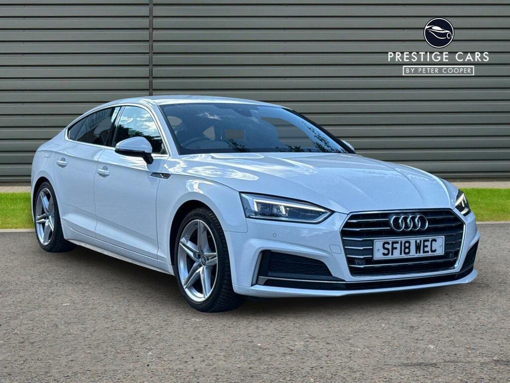 Audi A5 2.0 Tfsi S Line Sportback S Tronic Euro 6 Ss White