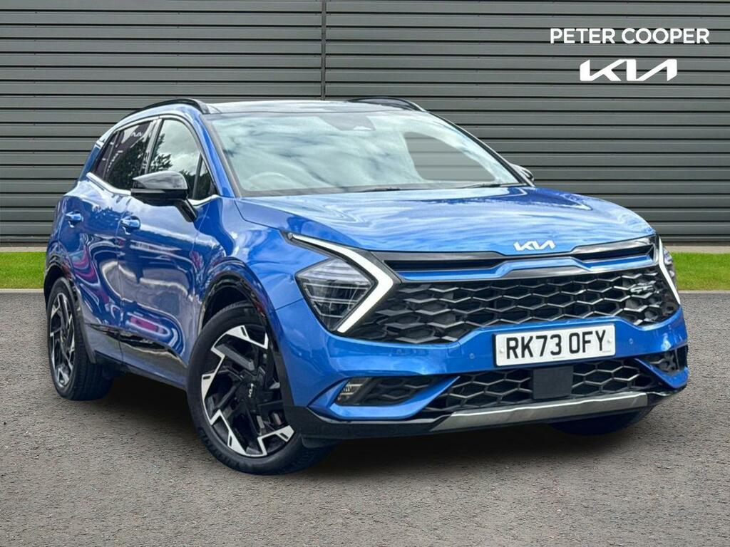 Kia Sportage 1.6 T-gdi Isg 48V Gt-line S Blue
