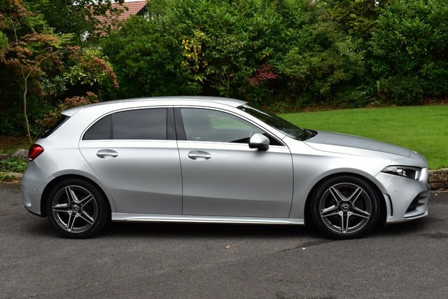 Mercedes-Benz A Class 1.3 A180 Amg Line Executive Hatchback Silver #2