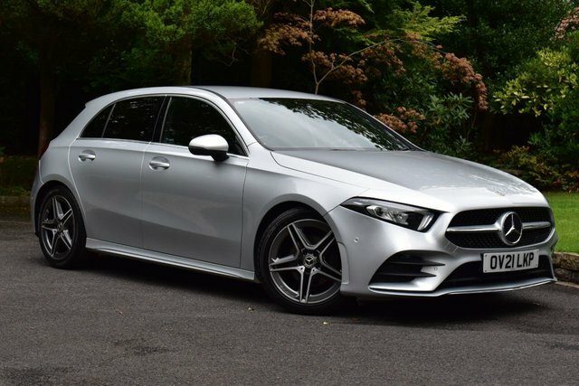 Mercedes-Benz A Class 1.3 A180 Amg Line Executive Hatchback Silver