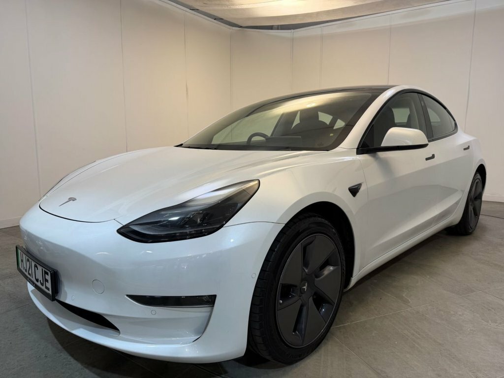 Tesla Model 3 Saloon HJ21CJE White #6