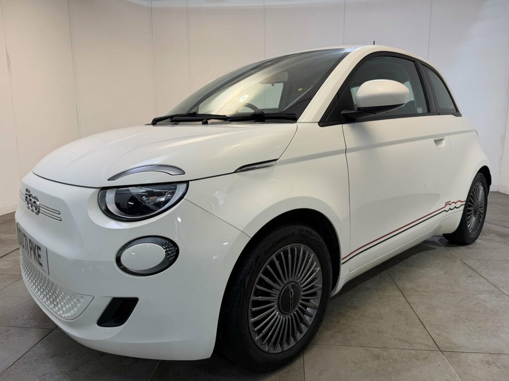 Fiat 500E Hatchback White #6