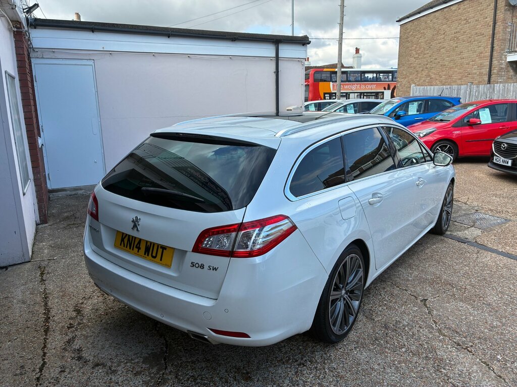 Peugeot 508 SW Gt Estate 2.2 200 Ps Hdi 6 Eu White #4