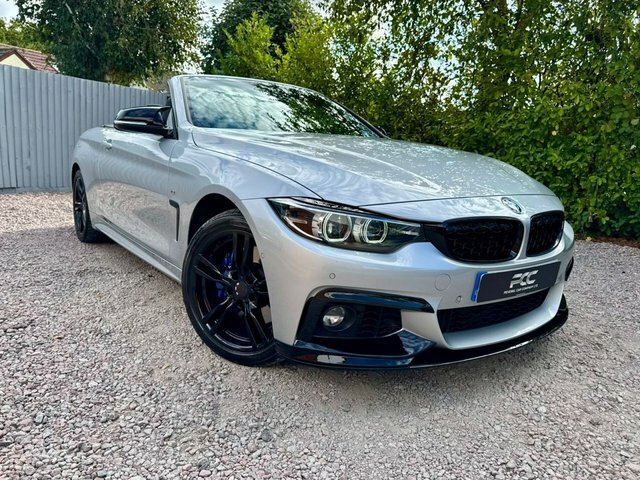 BMW 4 Series 2017 3.0 435D M Sport Convertible Silver #4