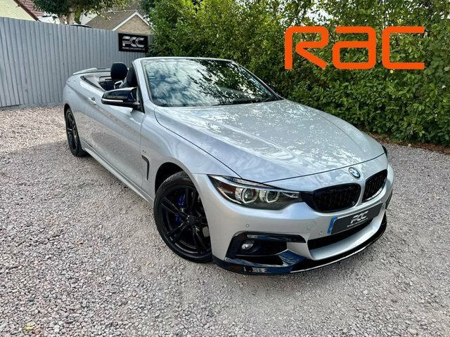 BMW 4 Series 2017 3.0 435D M Sport Convertible Silver